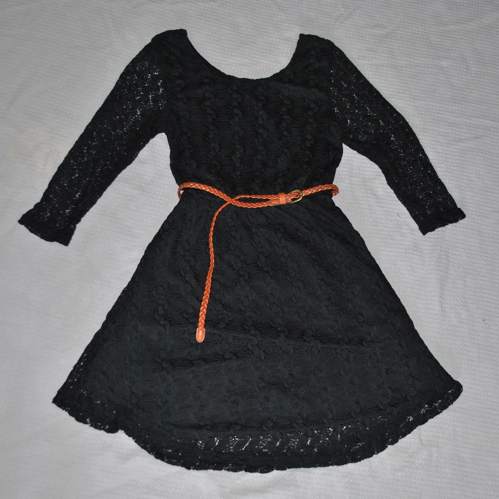 Little Black Lacey Dress